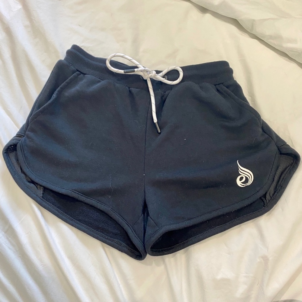 Black Cozy Shorts